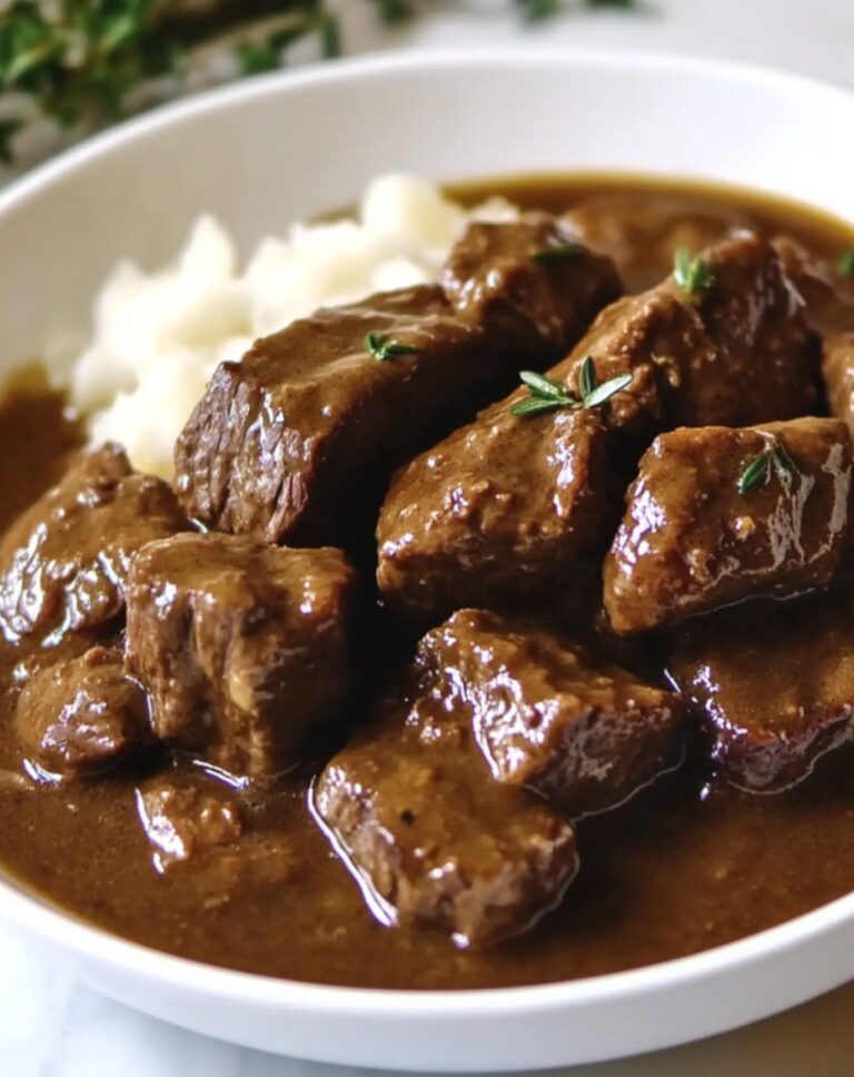 Beef Tips and Gravy