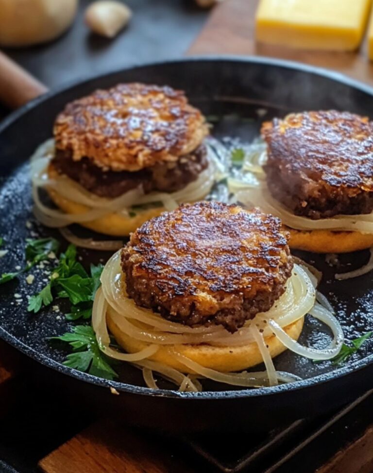 Oklahoma Fried Onion Burger