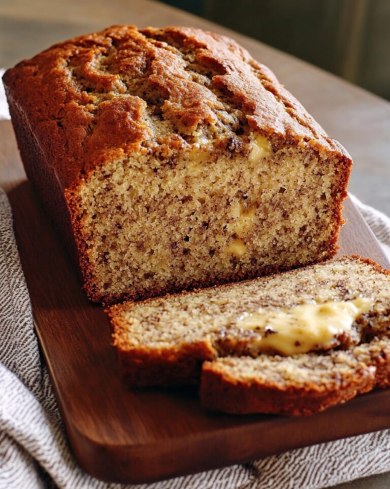 Delicious Moist Banana Bread Recipe 🍌