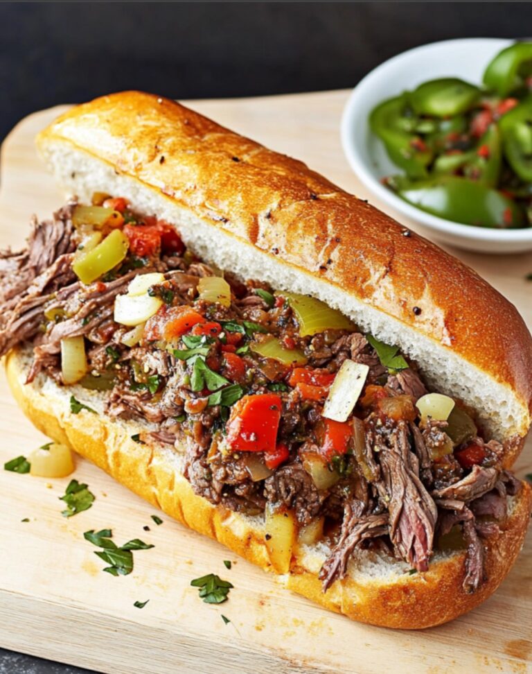 🥪🍽️ Italian Beef Sandwich