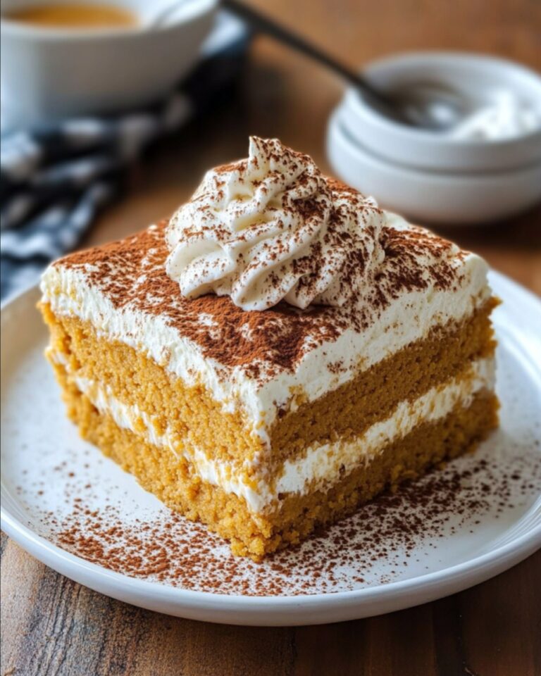 Pumpkin Tres Leches Cake 🎃🍰