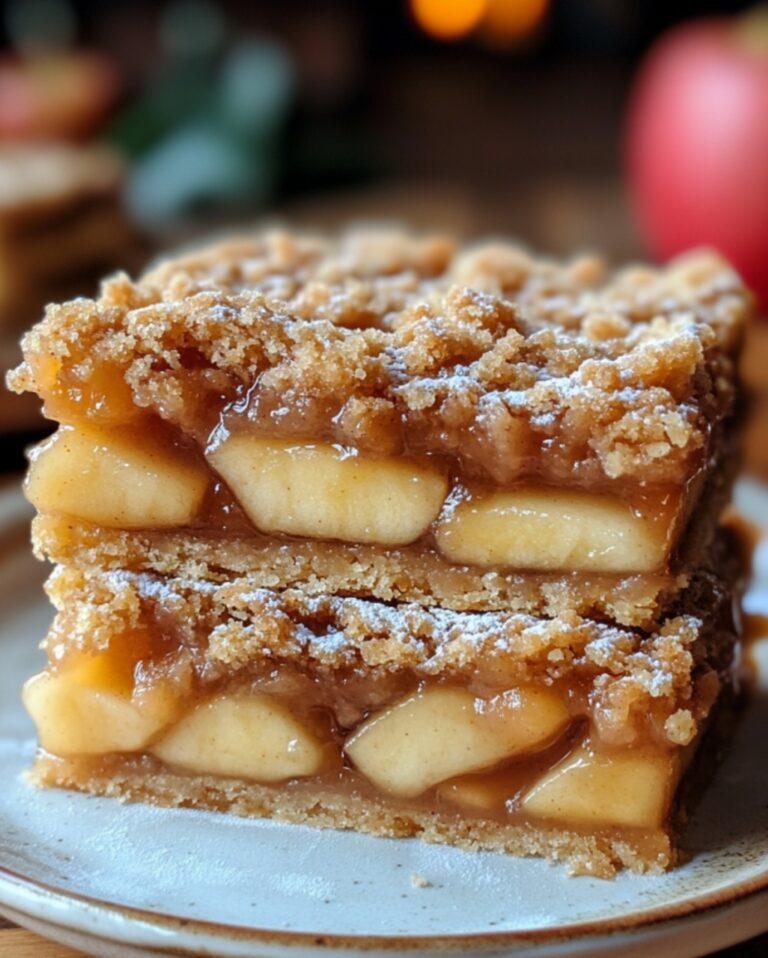  Apple Crumble Bars 