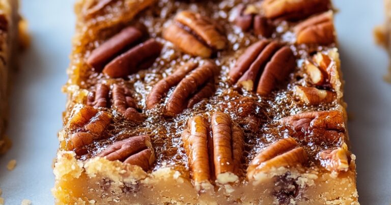 Delicious Pecan Pie Bars Recipe