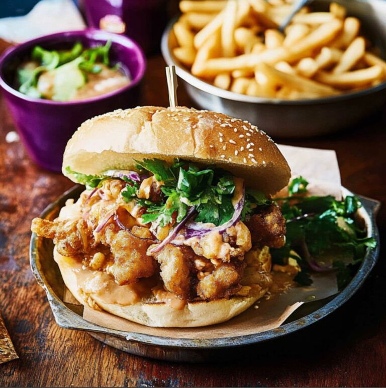 Buttermilk Fried Chicken Burger